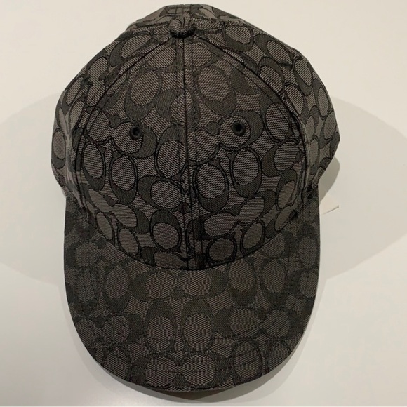 🌸NEW COACH 💯 authentic SIGNATURE Men’s Baseball Cap 🧢 With Tags. - Picture 3 of 13